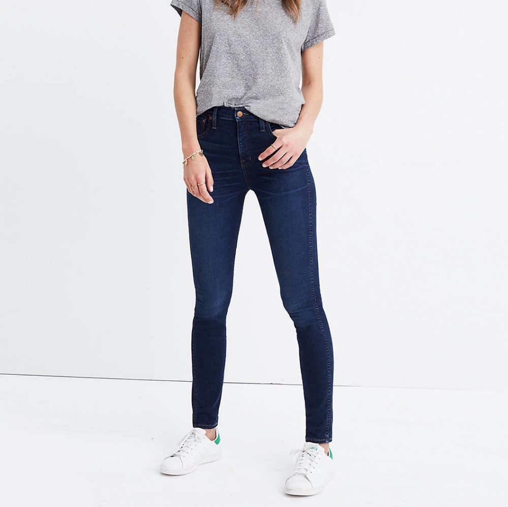 Madewell dark denim Skinny jean